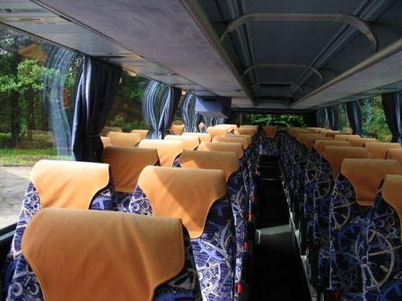 bus rental europe neoplan 50 seats