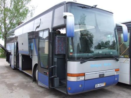 bus rental europe Van Hool 45 50 seats