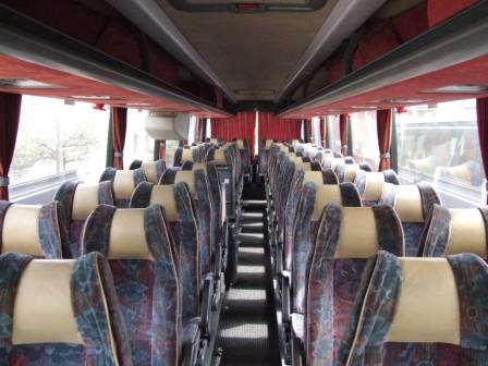 bus rental europe Scania 55 60 seats